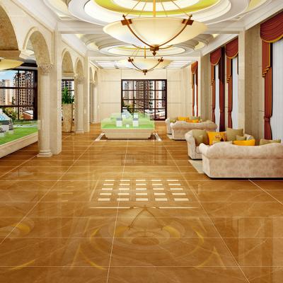 China Rustic Porcelain Tiles 800x1600mm Brown Color Porcelain Marble Floor Tiles For Residential for sale