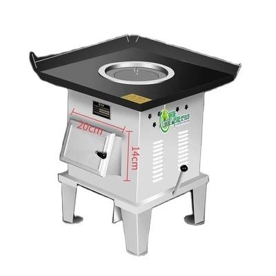 China Modern Wood Burning Wood Burning Stove Indoor Charcoal Heating Mobile Household Stove for sale