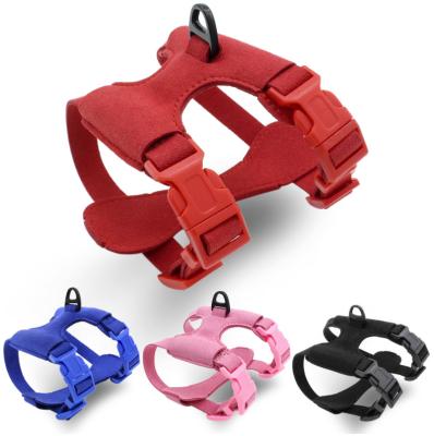 China Reflective Wholesale Hot Selling Adjustable Comfortable Dog Harness Flannel Dog Harness for sale