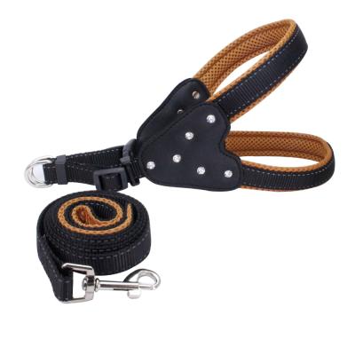 China Wholesale Hot Selling Reflective Nylon Adjustable Dog Harness Dog Harness for sale