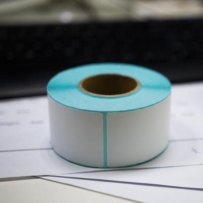 China jumbo roll paper permanet adhesive self adhesive thermal glue for ECO sticker labels waterproof thermal paper label for sale