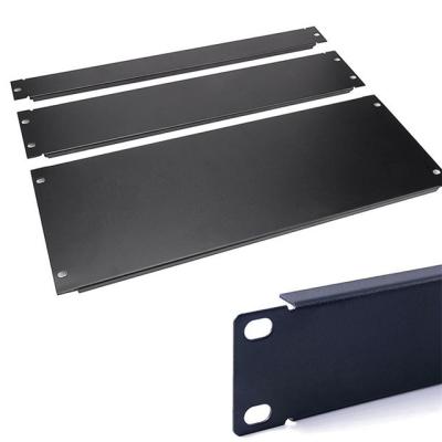 China High Quality Cold Rolled 2U Server SPCC Metal Steel Rack Blank Panel with Installation Accessories Included for Data Center Blank Panel for sale