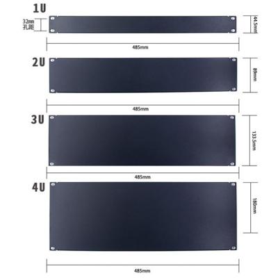 China High Quality SPCC Cold Rolled Steel Blanking Panel 19 Inch SPCC Rack Cold Rolled Steel Server Cabinet for sale