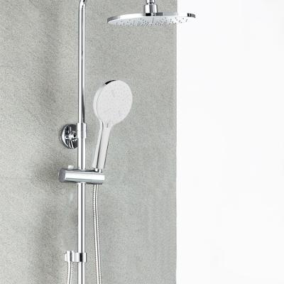 China Without Outlet Full X-Shaped Area Larger Massage Diverter Rain Shower Set for sale