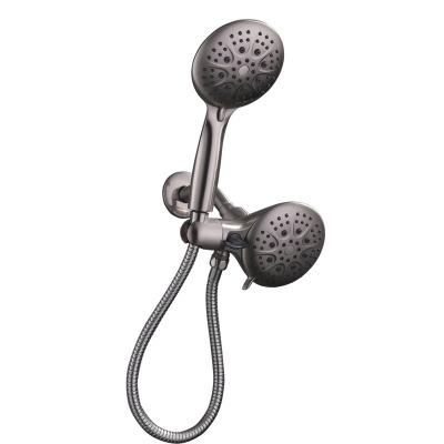 China Without Slide Bar New Design 6+6 Functions Hose Shower Set With Button Switch for sale