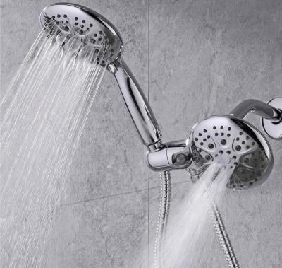 China Without Slide Bar 12-Setting Three-Way Rainfall Shower Head And Hand Held Shower Head Combo for sale