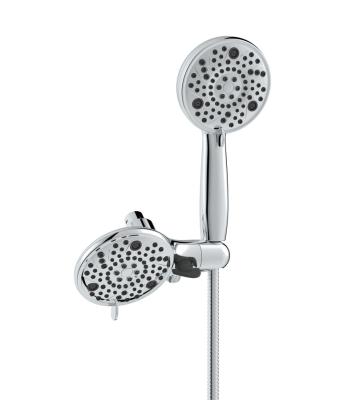 China 2022 Inches 5 Functions Factory Price Wall Mounted Bathroom Rainfall Shower Heads 5 ABS Spa Handheld Shower Combo Set Adjustable for sale