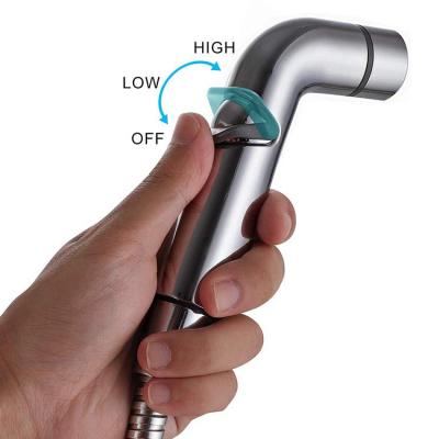 China No need RAINSHOWER Bathroom Shattaf Handheld ABS Bidet Portable Toilet Spray for sale