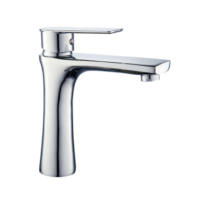 China Long Faucets China Design Zinc Metered Two Way Body Pillar Basin Faucets for sale