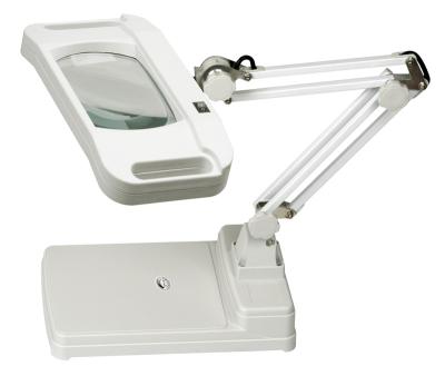 China 86I 10X magnifying glass/magnifier/lamp glass magnifier with light for sale