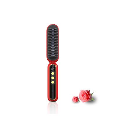 China Factory Hot Selling Air Blow Dryer Nondisposable Ionic 2 In 1 Straight Electric Hair Comb for sale