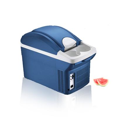 China 2022 Thermoelectric Compact Portable Cooler Plastic Household Refrigeration Mini Car Fridge for sale