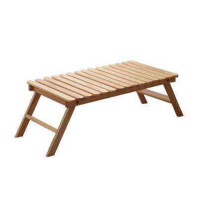 China Simple Modern Camping Camping Table Folding Table Portable Outdoor Wooden Picnic Tourists Barbecue Table for sale