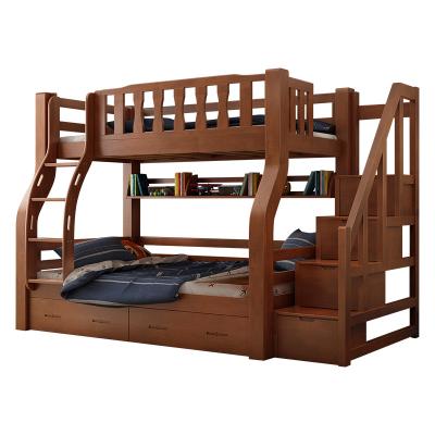 China Bunk Bed Kids Solid Wood Bunk Bed (Other) Lowest Price Kids Adjustable Bedroom Furniture For Kids for sale