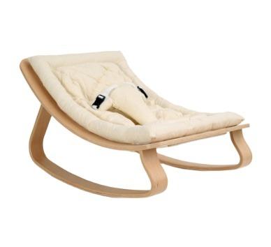 China Kids Furniture Solid Wood Rocking Chair For Baby Sleeping Kids Baby Wood Bouncer for sale