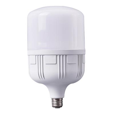 China HeTianXia Warehouse E27 T80 20W T100 30W T120 40W T140 50W T Led Light Bulb Plastic Coated Aluminum Energy Saving LED Blub for sale