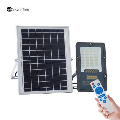 China 100w 200 watt 300w outdoor energy saving outdoor solar light garden led flood light for sale