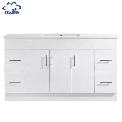 China Best Selling China Modern Mini Mdf Bathroom Cabinet And Sink For Australia Market for sale