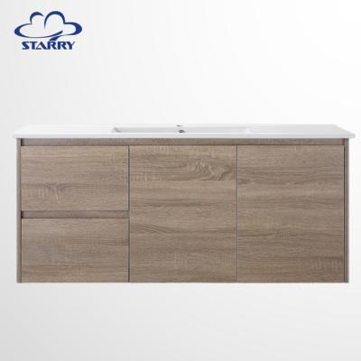 China Modern Design Melamine Shower Room Traditional Wood Cabinet Custom Size Color Bathroom Vanity for sale