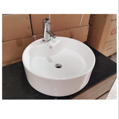 China Modern Glass Undermount Bathroom Vanity Vasque Sundowner Bathroom Sinks for sale