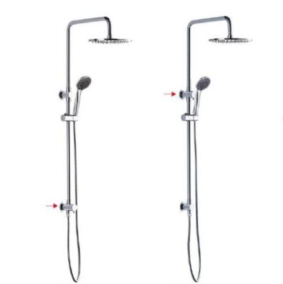 China XD881-1 Modern High Quality Rainfall Shower Head Set Shower Column Set Contemporary Bathroom Tub Shower Mixer Tap for sale