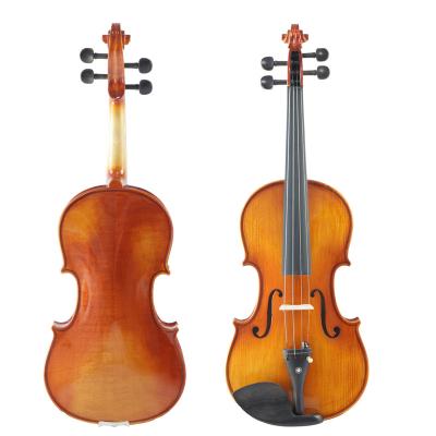 China Straight Grain Fir Solid Manufacture China Made Strings Instruments Entryway Violin (VS201E) for sale