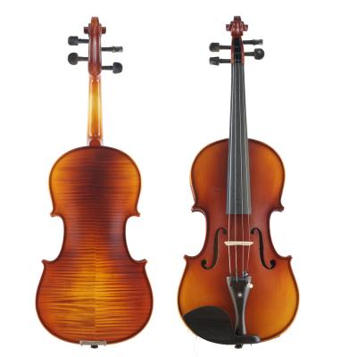 China Flawless Violin by Tiger Flame Maple Students Universal Good Quality (VHF102E) for sale