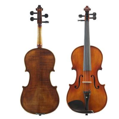 China Kind Fir High Grade Grain Nature Flame Professional Handmade Violin (VNF101E) for sale