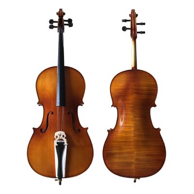 China Flawless Solid Wholesale Price 4/4 3/4 1/2 1/4 1/8 1/10 OEM Chinese Flame Solid Cellos (CHF102E) for sale