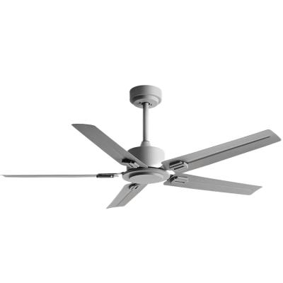 China Popular Remote Control 56 Inch 5 Blades Decorative Electric Metal Ceiling Fan Light With Remote Control for sale