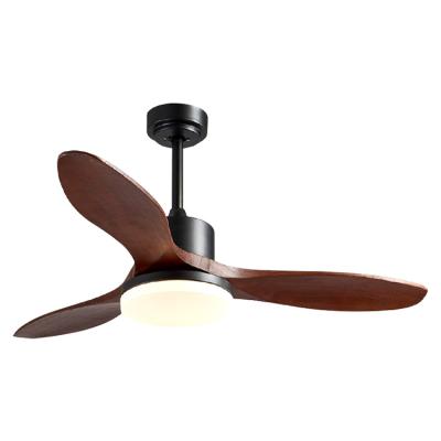 China With Light Nordic Simple Style Household Remote Control Modern Decorative Led Ceiling Fan With Light for sale