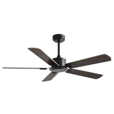 China 56 Inch Modern Design Household Living Room Indoor Decorative Air Cooler Lower Noise Iron Or Wood Blades Ceiling Fans for sale