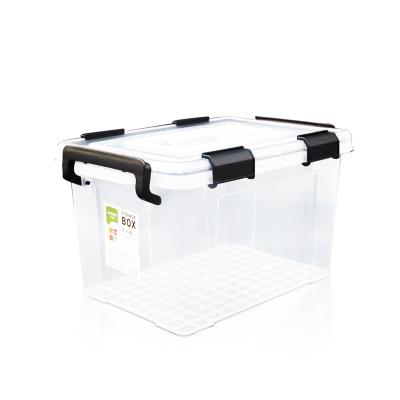 China Custom Morden logo brand clothing clear pp plastic storage boxes for bedroom for sale