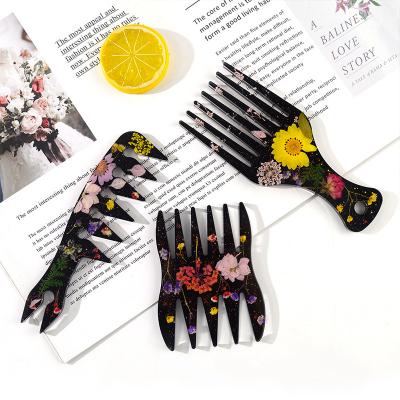 China Europe Mother's Day Gift Non-toxic Decorative Silicone Three Shapes African Epoxy Resin DIY Comb Resin Mold for sale