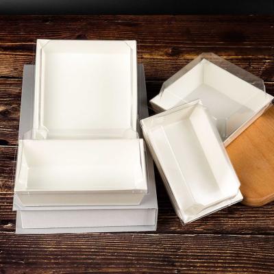 China Recycled Polypropylene Sandwich Food Container Kitchen Bread Materials Plastic Durable Container Box Safe Storage Lunch Box for sale