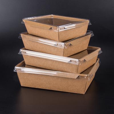 China Popular Materials Recycled Take Away Box Take Away Box Paper Lunch Box for sale