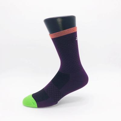 China Breathable Custom Design And Logo High Quality Breathable Thin Cycling Socks for sale