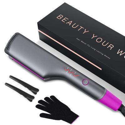 China 3 Barrel Ceramic Hair Curling Iron, Hair Crimper Beach Professional Wave Curling Iron Deep Wave Hot Tool for sale