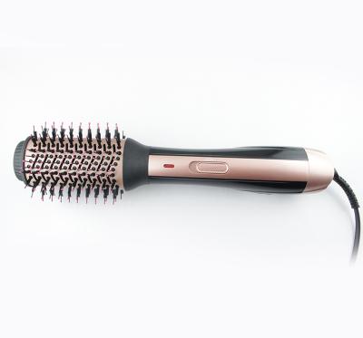 China Ionic Professional Hot Airbrush With Straightener One Step Hair Dryer Brush for sale