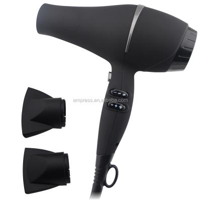 China Salon Foldable Professional Hot Tools Matte Black Hair Dryer With Removable Filter Hair Blower 2000W for sale