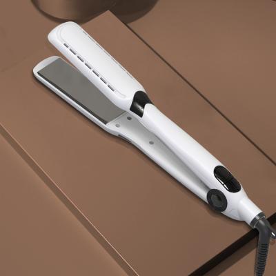 China Hot Hotel Proffessional Tourmaline Hair Strengthening Straightener In Wide Plate for sale