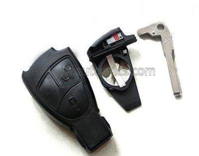 China For Mercedes Benz C E CL MLS SL CLK Case Shell Full Set For Mercedes Benz C E CL MLS SL CLK Car Smart Key 2 Button Black Black for sale