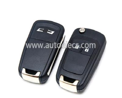 China Chevrolet Cruze For Chevrolet Cruze Malibu AVEO Flip Folding Remote Shell Cover 2 Button for sale