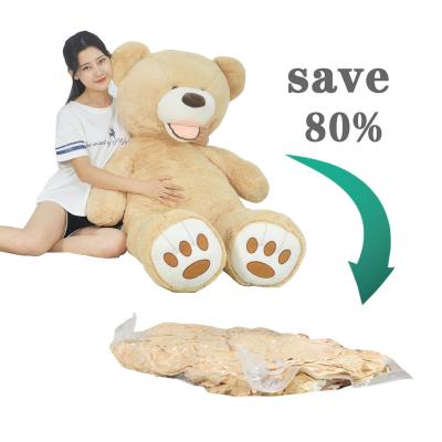 China Durable Jumbo Strong Storage Bag Home Vacuum Bag For Mattress Quilts Large Bears Toys Dolls Space Saving for sale