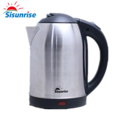 China 360 Degree Stock Electric Water Kettle Stainless Steel Thermo Ready Electric Tea Low Rotation Kettle for sale