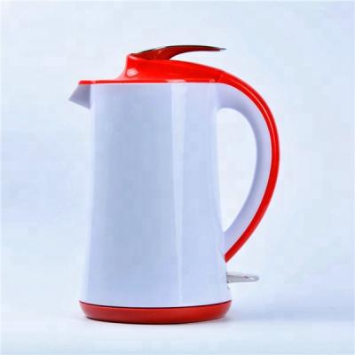 China 360 Degree Base Welding 2.0L 1800W Seamless Rotation Seamless Stainless Kettle With Colored Housing Optional for sale