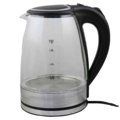 China 360 Degree Glass Base 1.8L Rotation Electric Kettle for sale