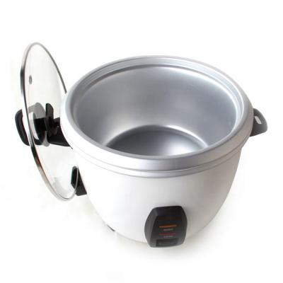 China Single or Double Inner Pot Drum Nonstick Coating Indoor Rice Cooker with Special Handle Design for Lid and Spoon for sale