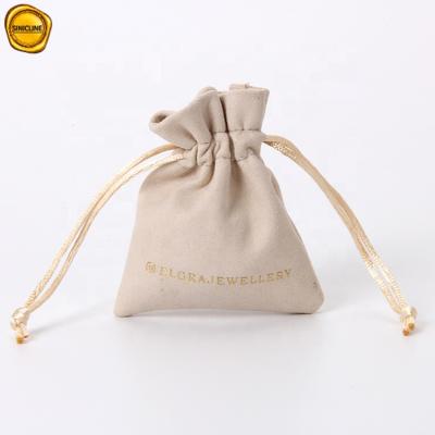 China Sun Nature New Product Velvet Small Pouch Bag Handled Packing Custom Logo Drawstring Bag for sale