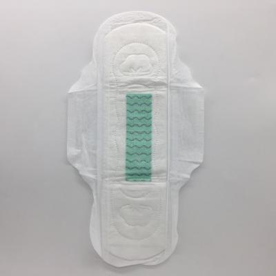 China Thin Type Breathable Green Herbal Incored Popular Sanitary Pad Sanitary Napkins for sale